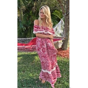 Strawberry Fields Maxi - Size S